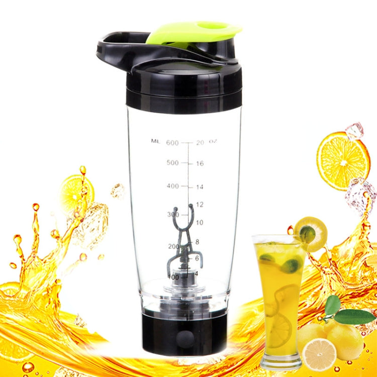 600ML 믹서 물병 휴대용 전기 단백질 자동 창의적 커피 우유 컵