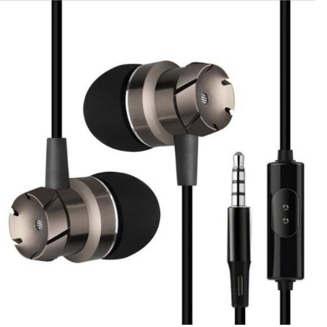 3.5mm 유선 헤드폰 핸즈프리 헤드셋 인이어 이어폰 이어버드 마이크 포함 샤오미 아이폰 MP3 플레이어 노트북용