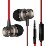3.5mm 유선 헤드폰 핸즈프리 헤드셋 인이어 이어폰 이어버드 마이크 포함 샤오미 아이폰 MP3 플레이어 노트북용