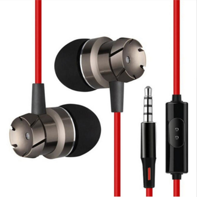 3.5mm 유선 헤드폰 핸즈프리 헤드셋 인이어 이어폰 이어버드 마이크 포함 샤오미 아이폰 MP3 플레이어 노트북용