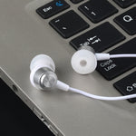 VPB S3 스포츠 이어폰 유선 슈퍼 베이스 3.5mm 크랙 이어폰 이어버드 마이크 포함 핸즈프리 삼성 MP3용