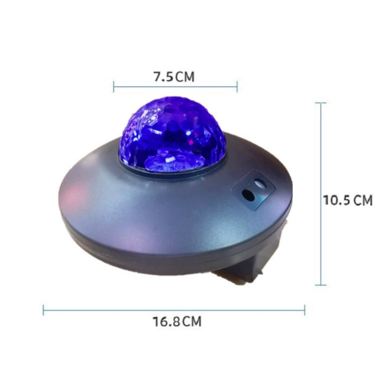 LED 워터 웨이브 레이저 별빛 하늘 프로젝터 라이트 USB 리모컨 블루투스 음성 제어 레이저 라이트 회전 마법 구슬 라이트