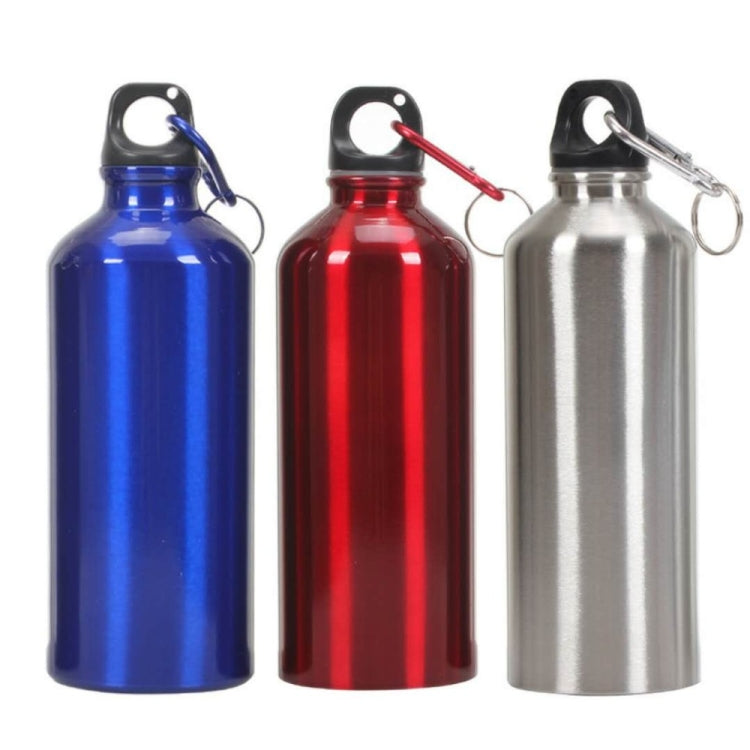 알루미늄 야외 스포츠 물병 휴대용 등산용 병 자전거용 물병, 600ml