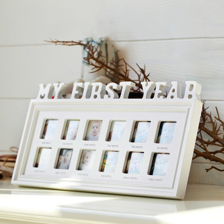 창의적인 DIY 가정 방 장식 아기 추모 성장 사진 액자 디스플레이