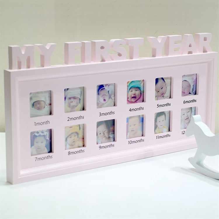 창의적인 DIY 가정 방 장식 아기 추모 성장 사진 액자 디스플레이