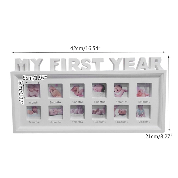 창의적인 DIY 가정 방 장식 아기 추모 성장 사진 액자 디스플레이
