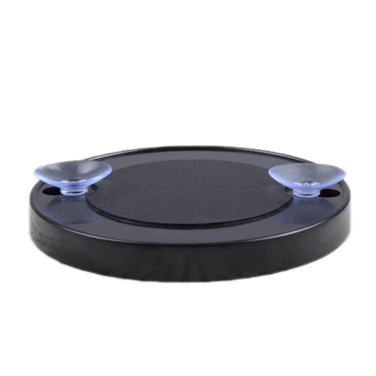 흡착 컵이 있는 확대경 소형 원형 거울 메이크업 거울 8.8cm 확대 메이크업 거울, 블랙 10배, 블랙 5배