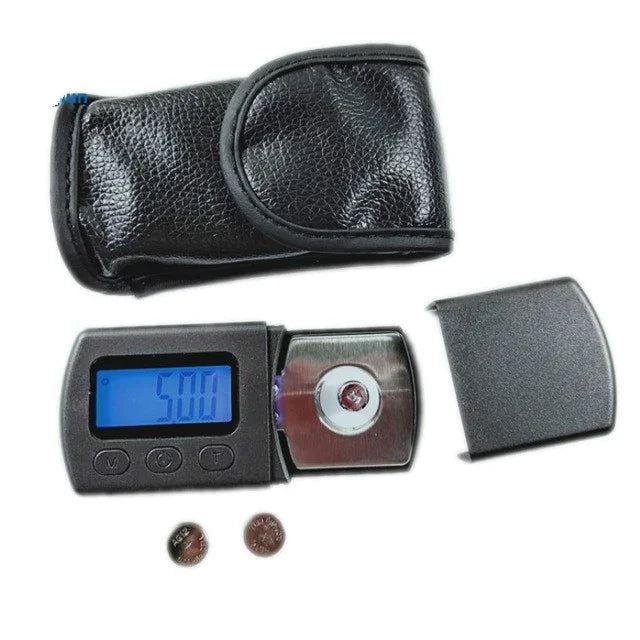 바늘 압력 게이지 스타일러스 디스크 바늘 압력 전문 정밀 측정, 5g / 0.01g