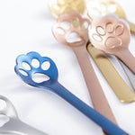 스테인리스 스틸 창의적인 고양이 발톱 커피 스푼 디저트 케이크 스푼, 고양이 발톱 스푼 골드, 속이 빈 고양이 발톱 스푼 골드, 고양이 발톱 스푼 로즈 골드, 속이 빈 고양이 발톱 스푼 로즈 골드, 고양이 발톱 스푼 블랙, 속이 빈 고양이 발톱 스푼 블랙, 고양이 발톱 스푼 컬러풀