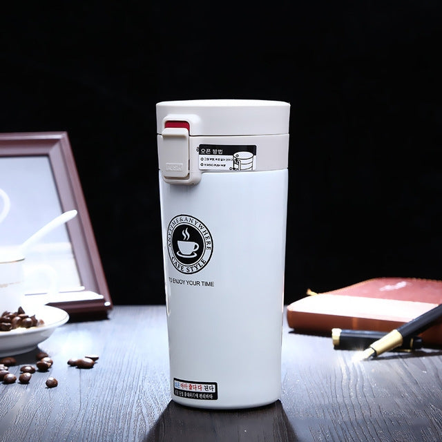 스테인리스 스틸 보온 컵 단열 텀블러, 380ml