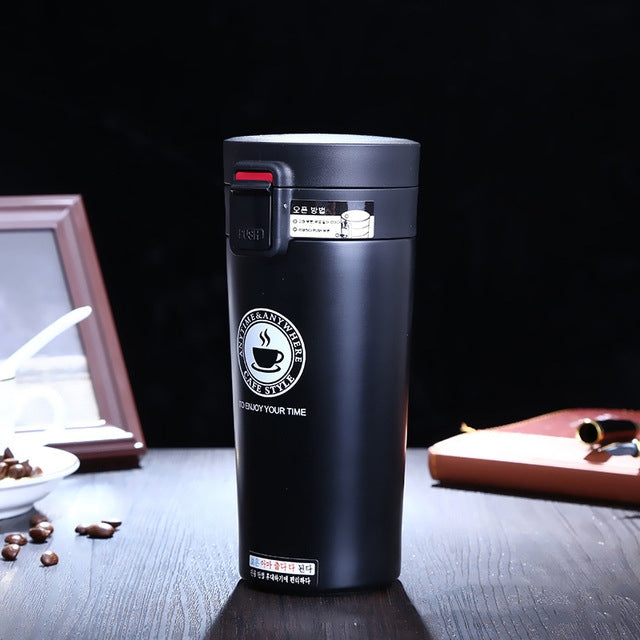 스테인리스 스틸 보온 컵 단열 텀블러, 380ml