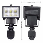 야외 태양광 센서 보안 투광 조명 스팟 램프 에너지 절약 태양광 조명, 60 LED, 100 LED, 120 LED