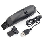 미니 USB 데스크탑 테이블 키보드 진공 청소기 브러시 포함