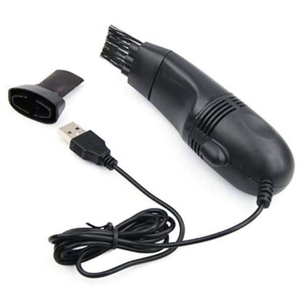미니 USB 데스크탑 테이블 키보드 진공 청소기 브러시 포함
