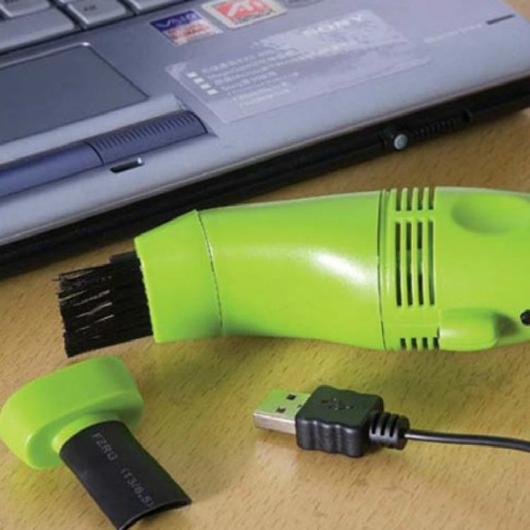 미니 USB 데스크탑 테이블 키보드 진공 청소기 브러시 포함