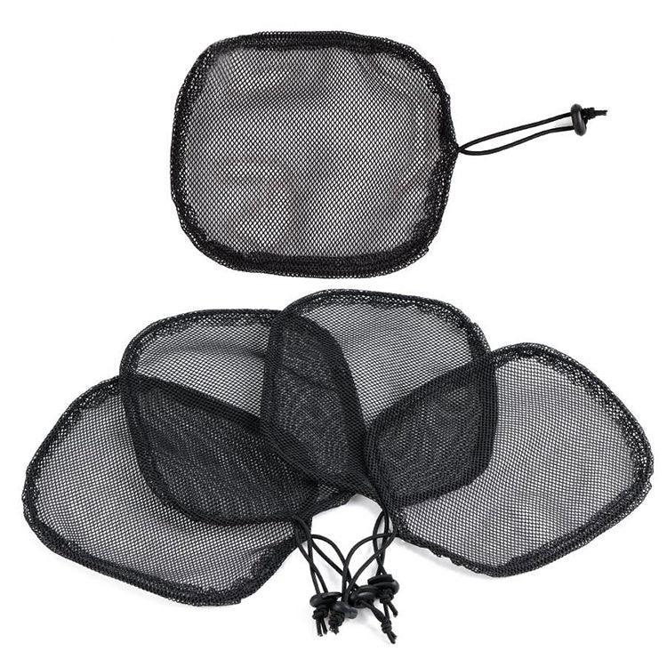 10 PCS Wig Hat Making Ponytail Black Hairless Net Hair Net