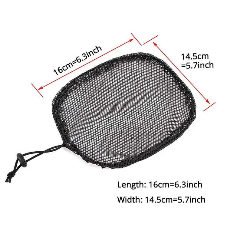 10 PCS Wig Hat Making Ponytail Black Hairless Net Hair Net