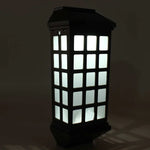 Extended Outdoor Solar Wall Lamp IP65 Waterproof Courtyard Garden Villa Wall Fence Stair Light, White Light, Warm White