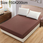 Plain Mattress Protector Bed Mat Mattress Cover Fitted Sheet, 180X200cm, 150X200cm