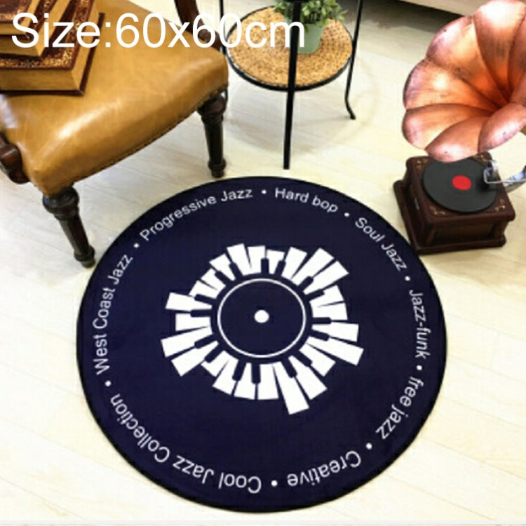 창의적인 복고풍 3D DVR 녹화 카펫 원형 CD 바닥 매트 홈 데코 거실 아이 방 장식 러그, 지름 60cm, 지름 80cm, 지름 100cm, 지름 120cm, 지름 160cm, 지름 180cm