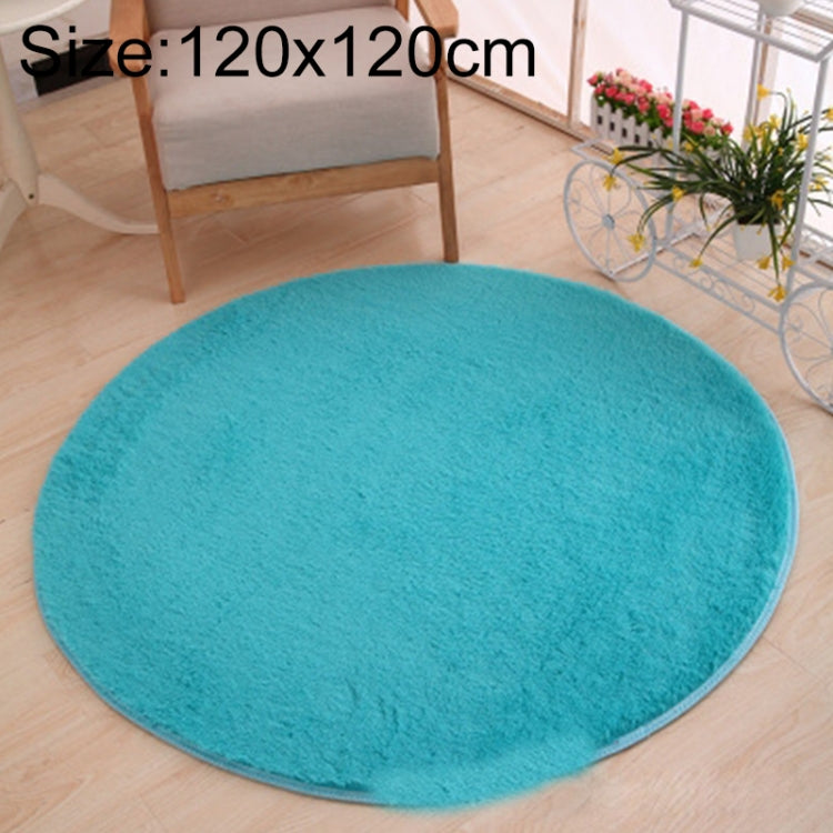 KSolid 원형 카펫 부드러운 플리스 매트 미끄럼 방지 지역 러그 어린이 침실 문 매트, 지름: 80cm, 지름: 100cm, 지름: 120cm
