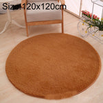 KSolid 원형 카펫 부드러운 플리스 매트 미끄럼 방지 지역 러그 어린이 침실 문 매트, 지름: 80cm, 지름: 100cm, 지름: 120cm