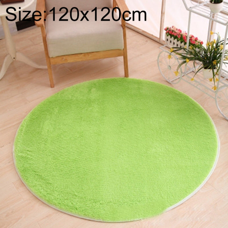 KSolid 원형 카펫 부드러운 플리스 매트 미끄럼 방지 지역 러그 어린이 침실 문 매트, 지름: 80cm, 지름: 100cm, 지름: 120cm