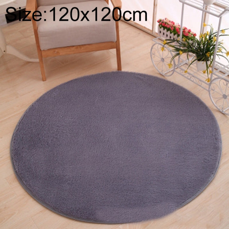 KSolid 원형 카펫 부드러운 플리스 매트 미끄럼 방지 지역 러그 어린이 침실 문 매트, 지름: 80cm, 지름: 100cm, 지름: 120cm