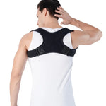Invisible Humpback Adjustable Breathable Back Correction Strap, With Shoulder Strap One Size