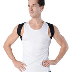 Invisible Humpback Adjustable Breathable Back Correction Strap, With Shoulder Strap One Size