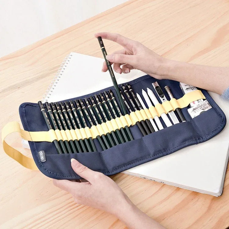 27 In 1 Sketch Pencil Set Painting Tools Art Supplies For Students, 27 In 1