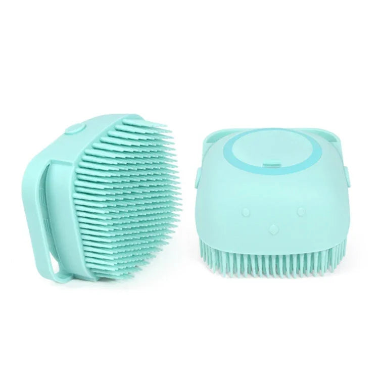 반려동물 목욕 마사지 브러시 강아지 목욕용 장갑 브러시 포함, 목욕용 장갑