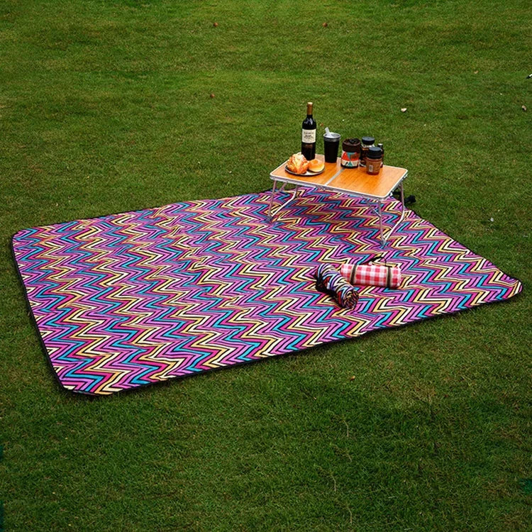 140x200 CM 캠핑용 방습 야외 피크닉 매트 해변 매트, 200x140cm 보라색, 200x140cm 빨강