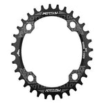 MOTSUV 원형 좁은 넓은 체인링 MTB 자전거 104BCD 치아 플레이트 부품, 디스크 32T, 디스크 34T, 디스크 36T, 디스크 38T, 타원형 플레이트 32T, 타원형 플레이트 34T, 타원형 플레이트 36T, 타원형 플레이트 38T
