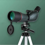 15-45X60 줌 단안 망원경 고화질 단안경 쌍안경 야외 조류 관찰용 타겟 안경, 15-45X60 그린, 15-45X60 블랙