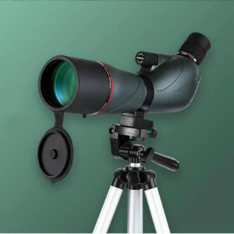 15-45X60 줌 단안 망원경 고화질 단안경 쌍안경 야외 조류 관찰용 타겟 안경, 15-45X60 그린, 15-45X60 블랙