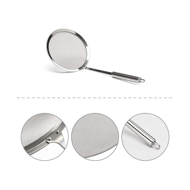 스테인리스 과일 주스 두유 기름 케이스 전골 가루 찌꺼기 필터 기름 누출, 10cm, 12cm, 16cm