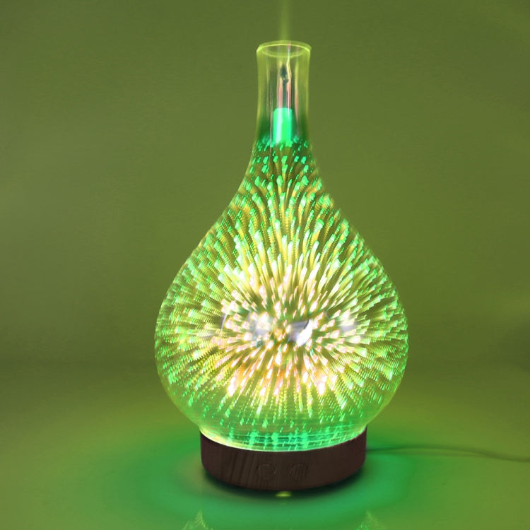 STB-XB10 3D 불꽃 7색 LED 야간 조명 공기 가습기 아로마 에센셜 오일 디퓨저 미스트 메이커, 미국 플러그, EU 플러그, 영국 플러그, 호주 플러그