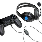 양쪽 대형 헤드폰 PS4 본체 인터넷 음성 채팅 헤드셋 PS4용, 대형 헤드폰