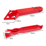 2 PCS  Mini Handmade Tools Scraper Floor Cleaner Surface Glue Residual Shovel Tool, Floor Cleaner Scraper