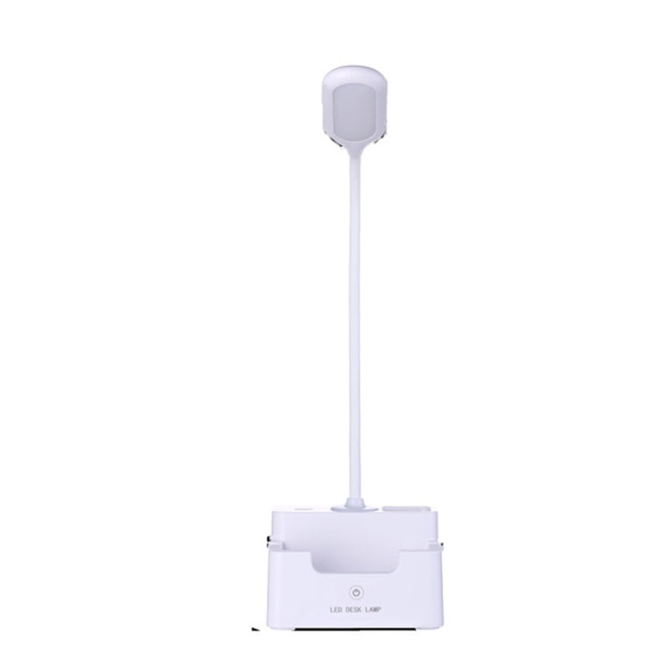 학생용 USB 충전 침실 터치 LED 눈 보호 다기능 창의적 데스크 램프, 팬 포함, 팬 미포함