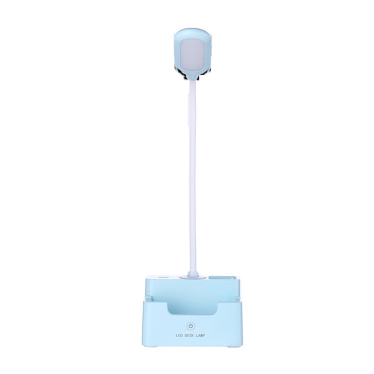 학생용 USB 충전 침실 터치 LED 눈 보호 다기능 창의적 데스크 램프, 팬 포함, 팬 미포함