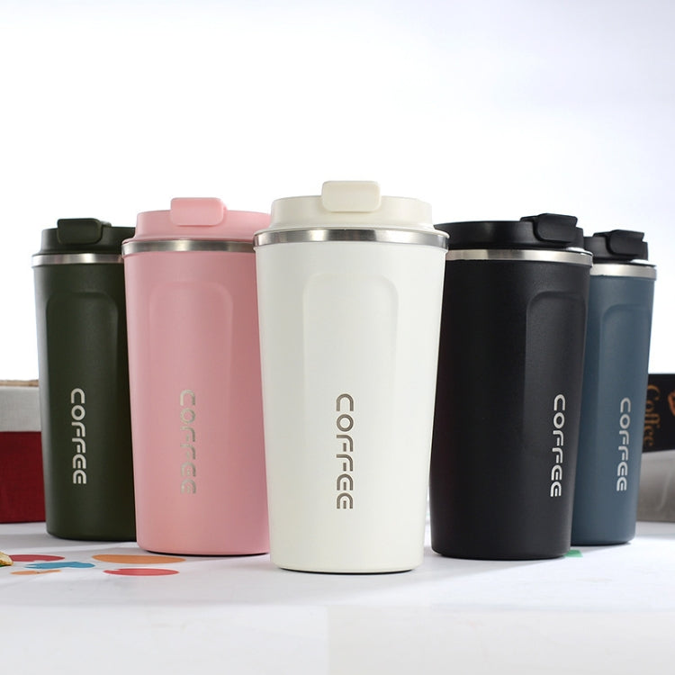 스마트 버전 이중 스테인리스 스틸 304 커피 머그 자동차 보온 머그 여행용 보온 컵, 380ml 화이트, 380ml 블랙, 380ml 그린, 380ml 블루, 380ml 핑크, 510ml 화이트, 510ml 블랙, 510ml 그린, 510ml 블루, 510ml 핑크