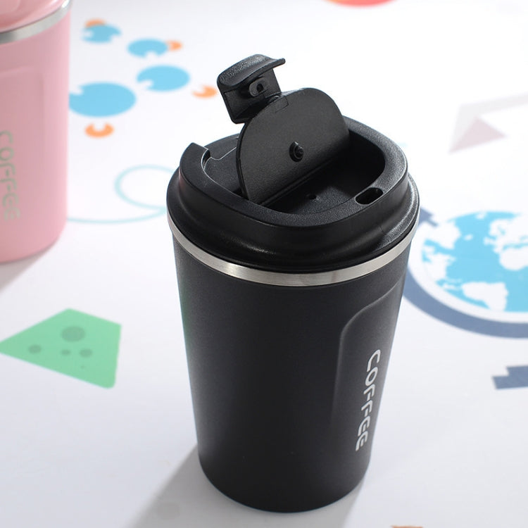 스마트 버전 이중 스테인리스 스틸 304 커피 머그 자동차 보온 머그 여행용 보온 컵, 380ml 화이트, 380ml 블랙, 380ml 그린, 380ml 블루, 380ml 핑크, 510ml 화이트, 510ml 블랙, 510ml 그린, 510ml 블루, 510ml 핑크