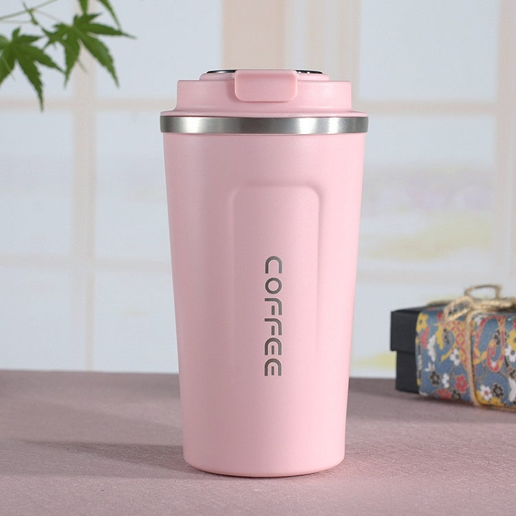 스마트 버전 이중 스테인리스 스틸 304 커피 머그 자동차 보온 머그 여행용 보온 컵, 380ml 화이트, 380ml 블랙, 380ml 그린, 380ml 블루, 380ml 핑크, 510ml 화이트, 510ml 블랙, 510ml 그린, 510ml 블루, 510ml 핑크