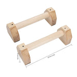 Wooden Single Parallel Bars Upside Down Exercise Stand Push-up Stand, Size: 50cm, Wooden Push-up Bracket