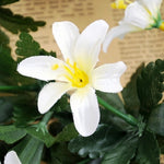 Artificial Flower Wall Hanging Lily Flower Vine Basket Flower Party Decorations