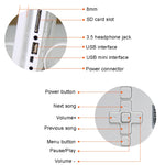 DPF-106 10.1 inch Digital Photo Frame LED Video Advertising Machine, US Plug, EU Plug, UK Plug, AU Plug
