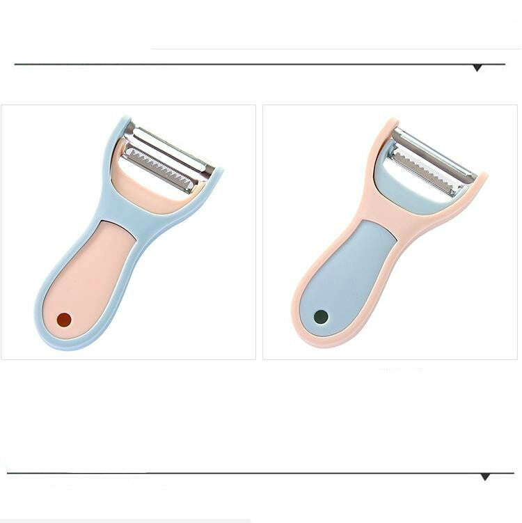 과일 채소 필러 플래너 감자 당근 주방 도구, 과일 채소 필러 플래너(베이지), 과일 채소 필러 플래너(블루)