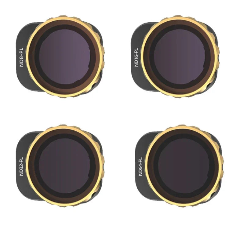JSR For Mini 3 Pro Camera Filters, 3 In 1 CPL+ND8+ND16, 4 In 1 Star+CPL+ND8+ND16, 4 In 1 ND8+ND16+ND32+ND64, 4 In 1 ND8-PL+ND16-PL+ND32-PL+ND64-PL, 6 In 1 UV+CPL+ND8+ND16+ND32+ND64